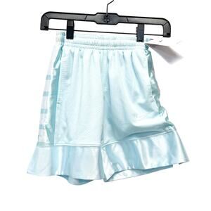 Nike Dri-Fit Elite 23 Big Kids' Basketball Shorts Light Blue Boys Size Large